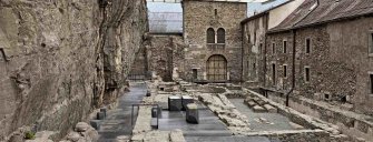 Abbaye de St-Maurice - Site archéologique